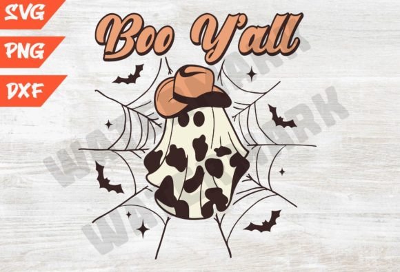 Cow Clipart, Boo Y’all Country Svg