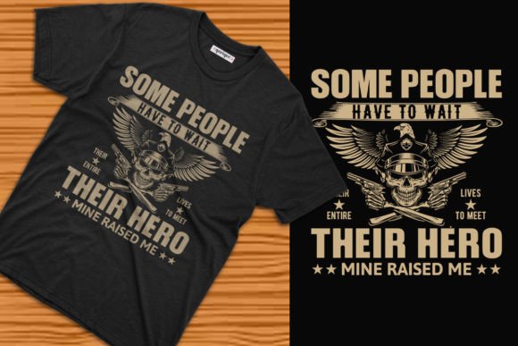 Hero Police T-shirt Design: A Versatile Template for Print-on-Demand Success
