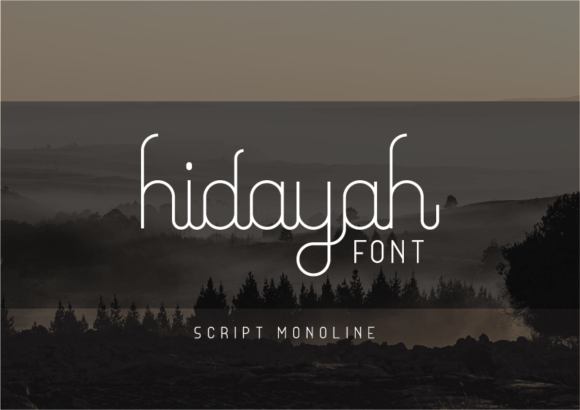 Hidayah: The Art of Elegant Simplicity in Modern Typography