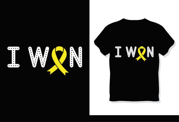 I Win Sarcoma Cancer Awareness T-Shirt Design Analysis