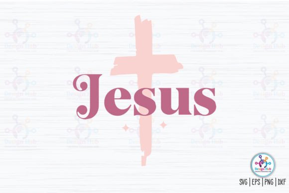 Jesus Retro SVG