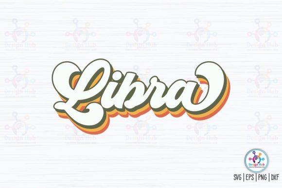 Libra Retro SVG