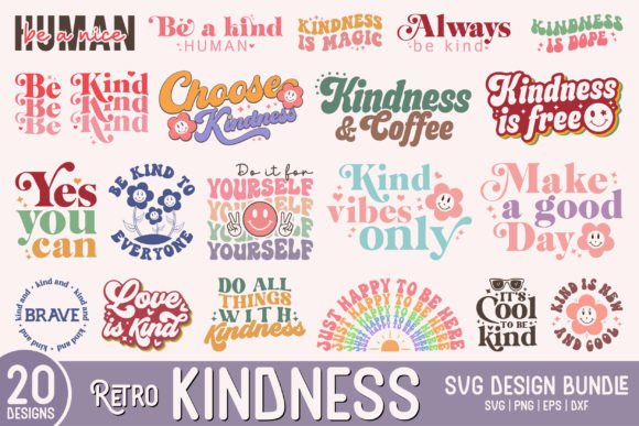 The Strategic Value of the Retro Kindness SVG Bundle in Modern Digital Crafting