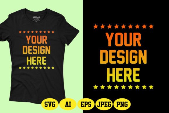 The Ultimate Guide to Using the Add Your Design Here Text T-shirt Design for Your POD Business